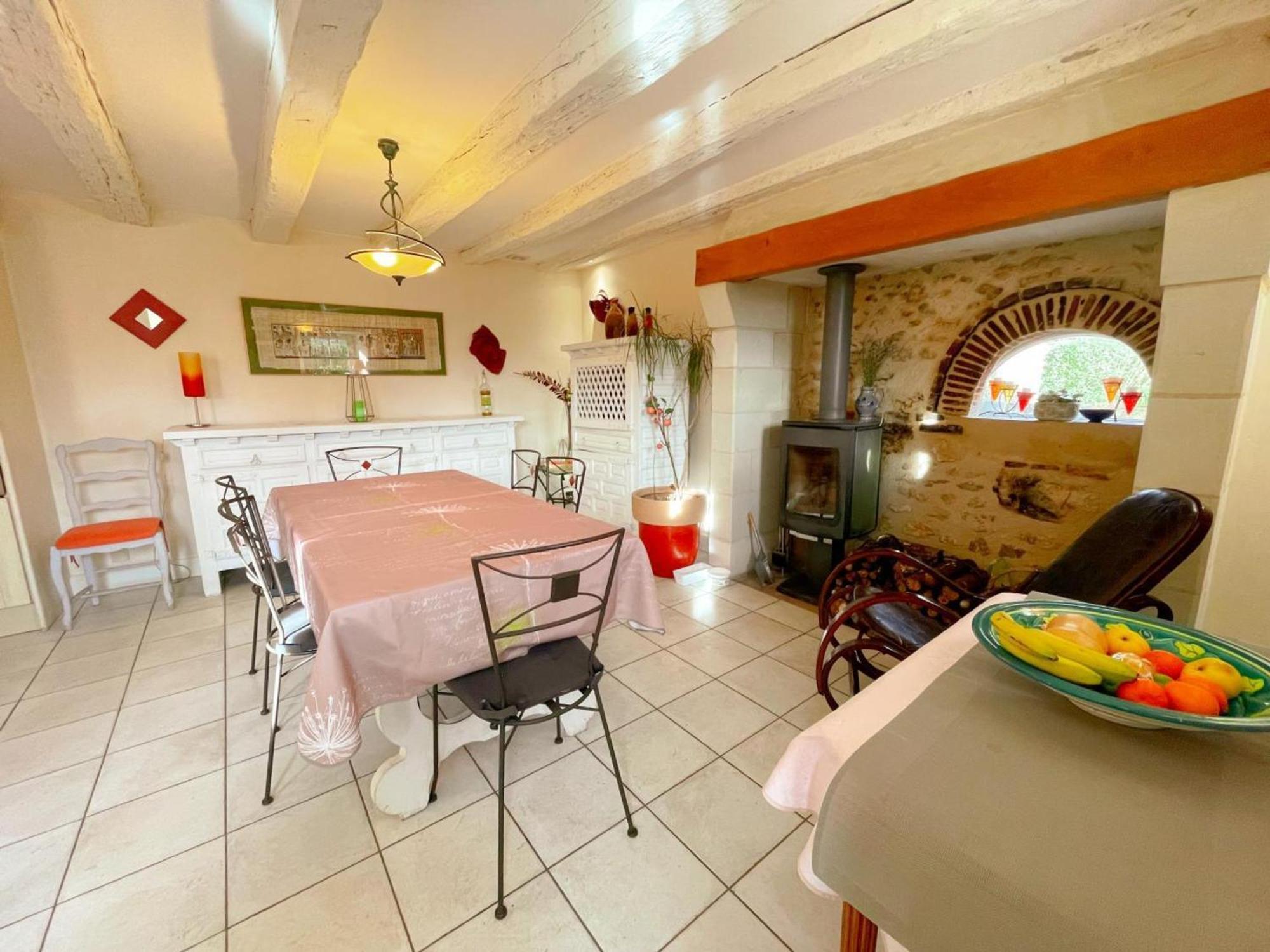 Charmant Gite Avec Jardin, 3 Chambres, Proche Tours Et Chateaux De La Loire - Fr-1-381-561 Fondettes Luaran gambar