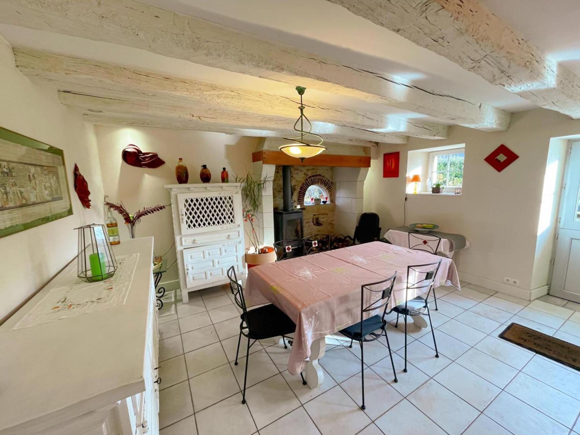 Charmant Gite Avec Jardin, 3 Chambres, Proche Tours Et Chateaux De La Loire - Fr-1-381-561 Fondettes Luaran gambar